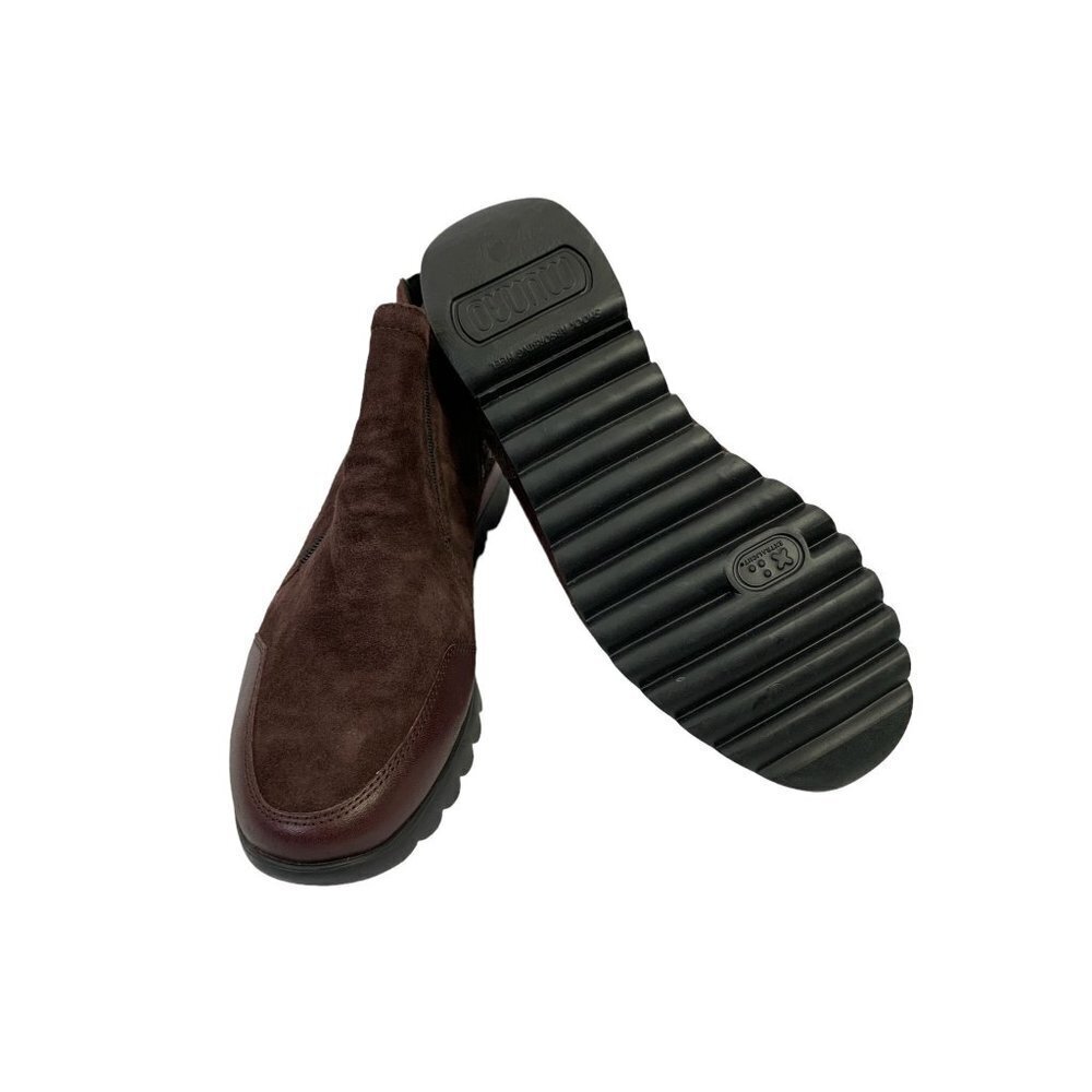 Munro Women's Dark Burgundy Extra Light Booties - Picture 5 of 6